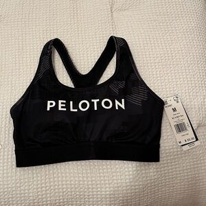 Peloton Midnight Black Sports Bra